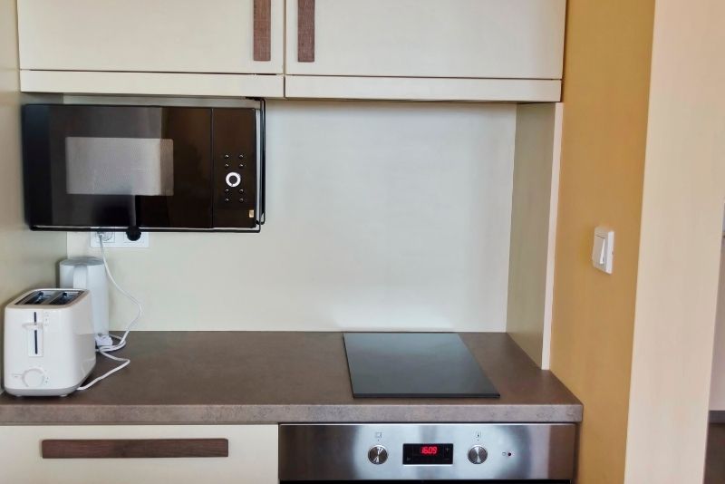 A small budget kitchen with limited space