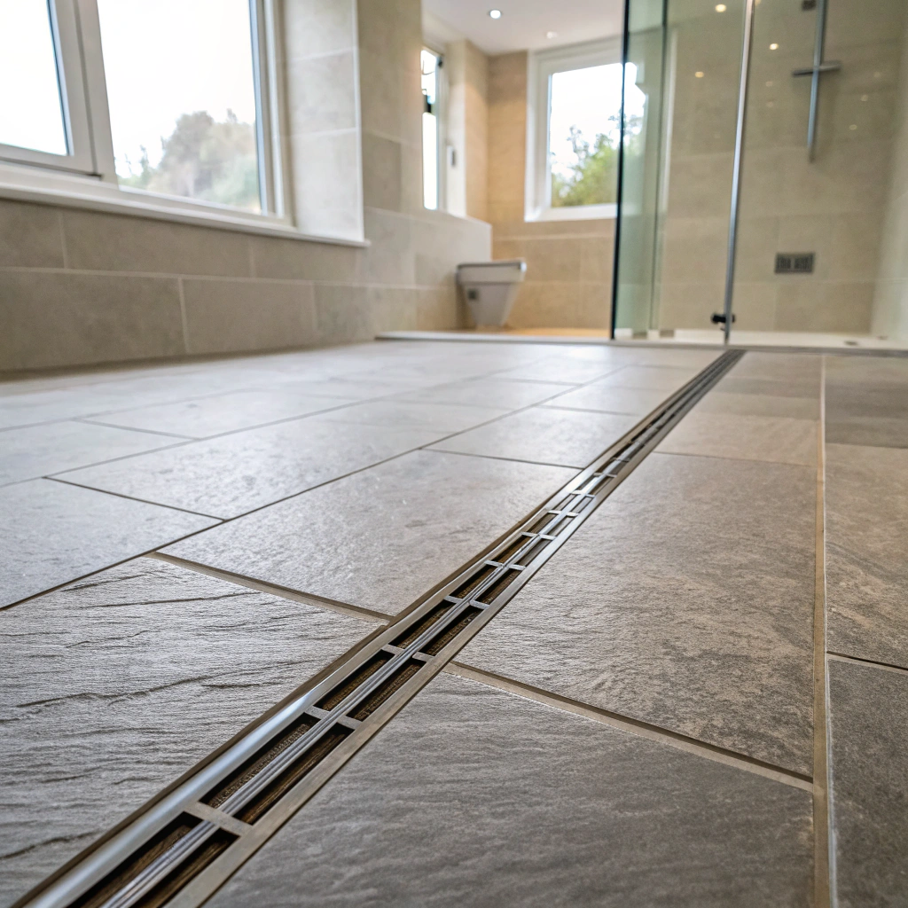 Wet room shower design Illawarra